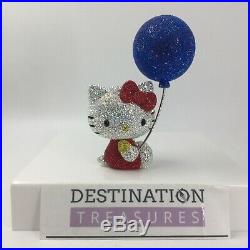 Swarovski Crystal Hello Kitty Ltd Ed Pave Crystal w Balloon 2014 $3200 5043901