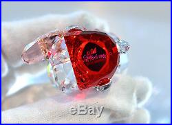 Swarovski Crystal Hello Kitty Pink Heart Red Sanrio 5135886 Brand New In Box
