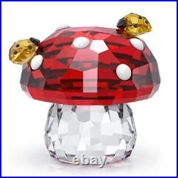 Swarovski Crystal IDYLLIA MUSHROOM And LADYBUGS 5683436