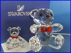 Swarovski Crystal I Am Big Now Kris Bear New + Jr. Bear
