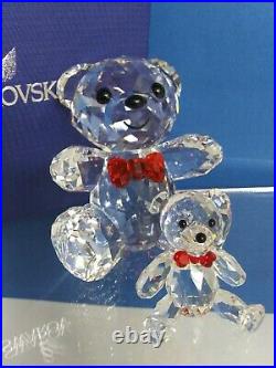 Swarovski Crystal I Am Big Now Kris Bear New + Jr. Bear