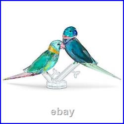 Swarovski Crystal JUNGLE BEATS PARAKEET COUPLE FIFE & FIFER 5577124