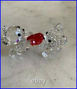Swarovski Crystal Kris Bear My Heart Is Yours Figurine #1143463 Valentine's