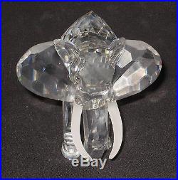 Swarovski Crystal Large Bull Elephant Figurine Loose Mint #BS103