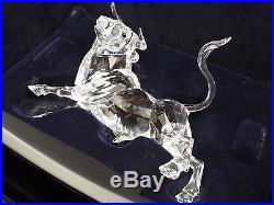 Swarovski Crystal Large Bull Figurine 2004 Limited Edition, Never Displayed, MIB