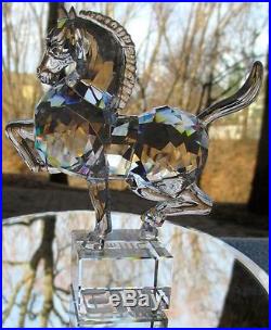 Swarovski Crystal Large Chinese Zodiac Horse Figurine Mint and New in Box