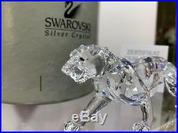 Swarovski Crystal Leopard Jungle Cat 7610 000 002 / 217093 MIB WithCOA NEW