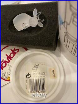 Swarovski Crystal Lovlots Figurine FROSTED MO Super Rare Brand New In Box