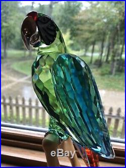 Swarovski Crystal Macaw Limited addition paradise large bird retired