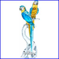 Swarovski Crystal Macaws #5301566 Brand Nib Birds Colorful Large Save$$ F/sh