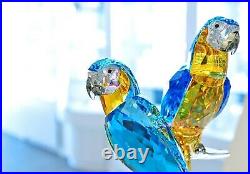 Swarovski Crystal Macaws Lovely Bird 5301566 Brand New in Box