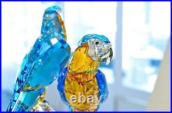 Swarovski Crystal Macaws Lovely Bird 5301566 Brand New in Box