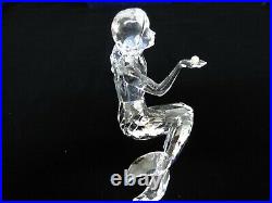 Swarovski Crystal Mermaid Holding Pearl Figurine WithPadded Box 827603 Retired