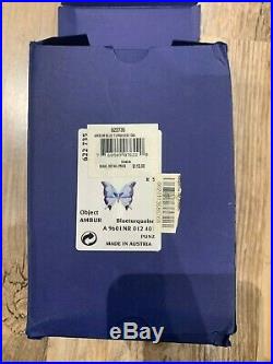 Swarovski Crystal Mint Ambur Blue Turquoise Butterfly 9601 012 401 / 622735 MIB