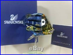 Swarovski Crystal Mint Catumbela Light Sapphire Fish 9601 030 801 / 656974 MIB