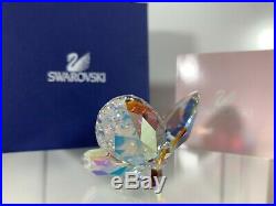 Swarovski Crystal Mint Figure Butterfly Aurora Borealis 9100 000 026 / 953056
