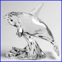 Swarovski Crystal Mint Figurine Orca Whale 7644 000 MIB 009 / 622939 MIB / COA