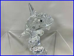 Swarovski Crystal Mint Figurine Orca Whale 7644 000 MIB 009 / 622939 MIB / COA
