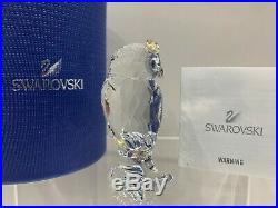 Swarovski Crystal Mint Figurine Owl On A Branch Clear 5043988 MIB