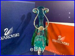Swarovski Crystal Mint Figurine Paradise Birds Boali Antique Green 275575 MIB