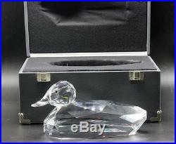 Swarovski Crystal Mint Giant Mallard Duck Huge & Rare 7647 250 000 / 014438 MIB