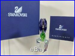 Swarovski Crystal Mint Happy Flowers Purple Flower Violet Rare 855897 MIB WithCOA