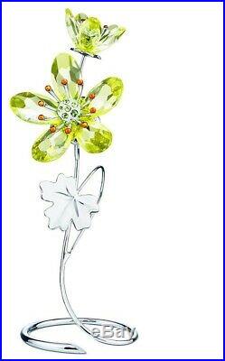 Swarovski Crystal Mint Paradise Flowers DEORIA YELLOW 0957583 Flower MIB