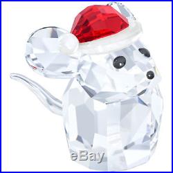 Swarovski Crystal Mouse with Santa's Hat # 5135858
