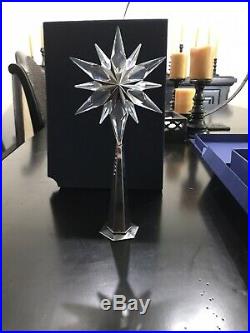 Swarovski Crystal NEW ROCKEFELLER SHINING STAR CHRISTMAS TREE TOPPER 843215