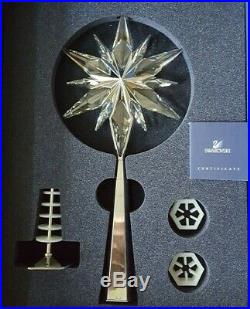 Swarovski Crystal NEW ROCKEFELLER SHINING STAR CHRISTMAS TREE TOPPER 843215