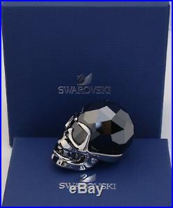 Swarovski Crystal N The Skull Jet Hematite Small 1124215 Retired Brand New Rare