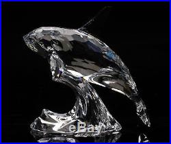 Swarovski Crystal ORCA Whale Figurine #622939