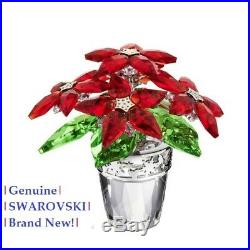 Swarovski Crystal POINSETTIA Large Christmas 1139997 NEW / Mint in Gift Box