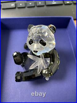 Swarovski Crystal Panda Cub Retired