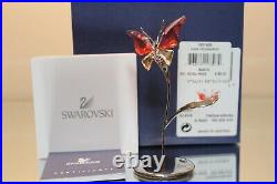 Swarovski Crystal Paradise Butterfly Alava Padparadscha # 861936 Mint In Box