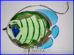Swarovski Crystal Paradise Chira Exotic Fish 626204 Retired Bnib Coa