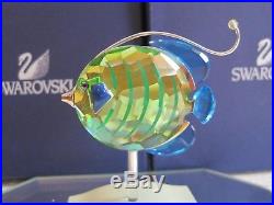 Swarovski Crystal Paradise Chira Peridot Exotic Fish 626204 RETIRED