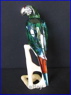 Swarovski Crystal Paradise Macaw 685824 Immaculate Retired No Box