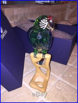 Swarovski Crystal Paradise Macaw Bird RETIRED Withbox Mint New 685824 Rare