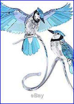 Swarovski Crystal Paradise Pair of Blue Jays BNIB 1176149