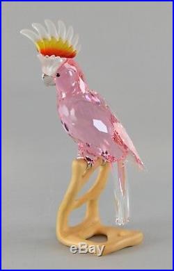 Swarovski Crystal Pink Cockatoo Large Birds of Paradise 718565 Mega Figure MIB