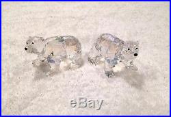 Swarovski Crystal Polar Bear Cubs Crystal Moonlight 1079156