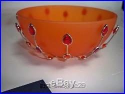 Swarovski Crystal Red Jewels Bowl Retired 660752 Bnib