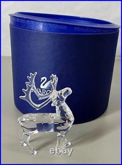 Swarovski Crystal Reindeer with Box and Packaging 214821