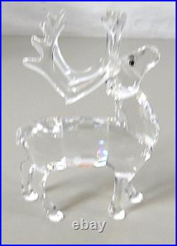 Swarovski Crystal Reindeer with Box and Packaging 214821