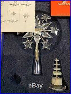 Swarovski Crystal Rhodium Christmas Tree Topper 9443 000 016 / 632784 MIB WCOA