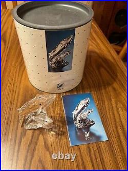Swarovski Crystal SCS 1992 Annual Edition Care for me the Whales with Box