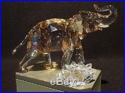 Swarovski Crystal SCS 2013, CINTA ELEPHANT with PLAQUE & GLOVES, Item # 1137207