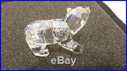 Swarovski Crystal SCS Polar Bear Cubs Crystal Moonlight 2011 1079156 NO RESERVE