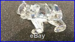 Swarovski Crystal SCS Polar Bear Cubs Crystal Moonlight 2011 1079156 NO RESERVE